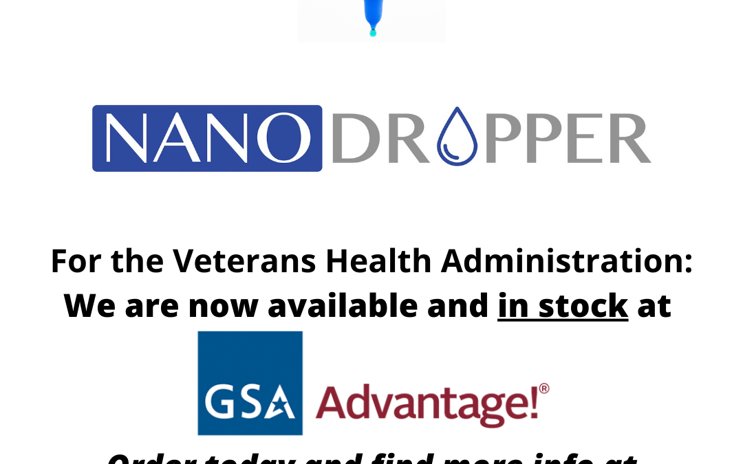 Nanodropper Reaches Millions of US Military Veterans Through New Partnership with Lovell Government Services Serving VA Hospitals and Other Government Customers