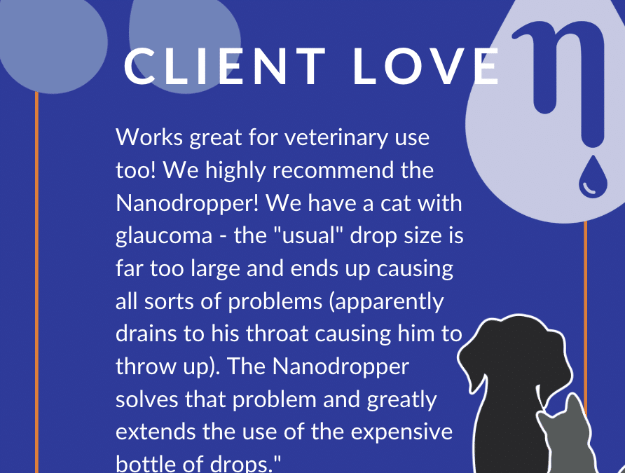 Nanodropper: Not Just for Humans—Pets Love It Too!