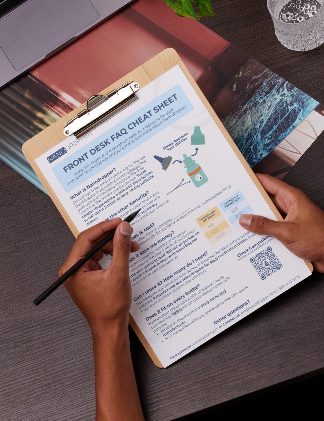 Nanodropper in Clinic